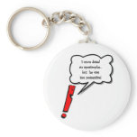 Possessive apostrophe keychains