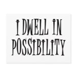 Possibility postcards