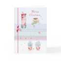 Post box Christmas Card