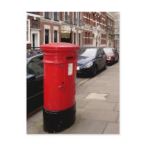 post box postcard