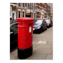 post box postcard