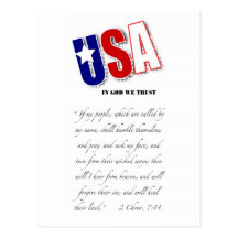Post card encourages other to pray!