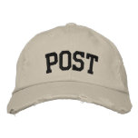 Post Embroidered Hat embroidered hats