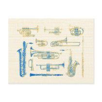 Post It Loud With MusicMinds Postcard
