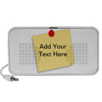 Post It Sticky Note speakers