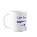 Post lash recovery juice mugs