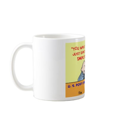 post office insured mug by rexfmay