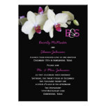 Post Wedding Reception Invitation, Orchids