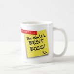 Post WORLD'S BEST BOSS - mug