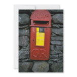 Postbox mounted on wall invitations
