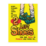 POSTCARD - 2 Left Shoes