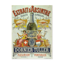 Postcard Absinthe Dornier-Tuller Wenskaarten