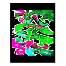 Postcard-Abstract/Misc-Graffiti Gallery 14