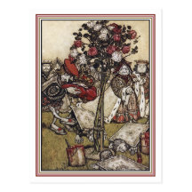 Postcard: Alice and Wonderland - Arthur Rackham