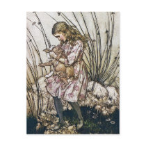 Postcard: Alice and Wonderland - Pig & Pepper
