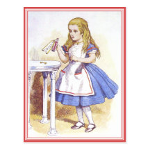 Postcard: Alice in Wonderland - Drink Me!
