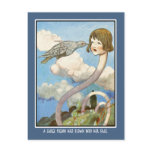 Postcard: Alice in Wonderland - Vintage