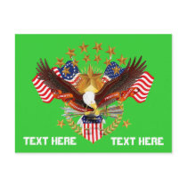 Postcard America Spirit Is Not Forgotten 50 Colour