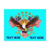 Postcard America Spirit Is Not Forgotten 50 Colour