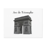 Postcard: Arc de Triomphe