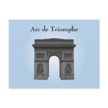 Postcard: Arc de Triomphe