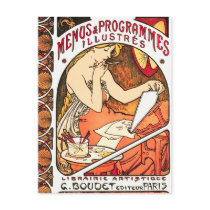 Postcard: Art Nouveau - Alphonse Mucha