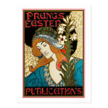 Postcard: Art Nouveau - L.Rhead - Prang's Easter