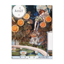 Postcard:  August/ Auot