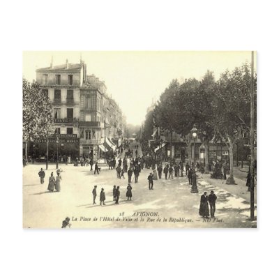 Postcard, Avignon by gregoryolney2