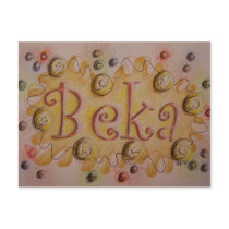 Postcard - Beka