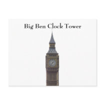 Postcard: Big Ben Clock Tower
