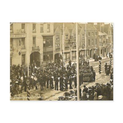 Postcard, Bridge Street, Stratford-upon-Avon by gregoryolney2