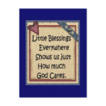 Postcard-Christianity Little Blessings