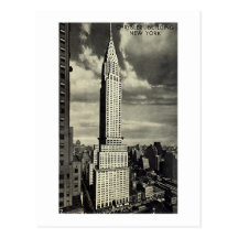 Postcard, Chrysler Building, New York City