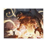 Postcard - Daelhac and the Balrog