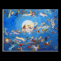 Postcard: Dance Around the Moon by C. Doyle postcards