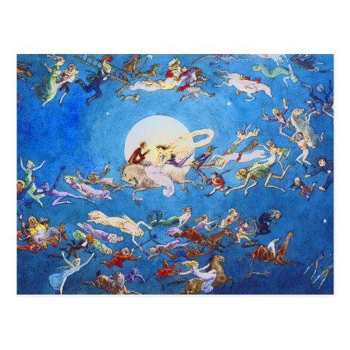 Postcard: Dance Around the Moon by C. Doyle