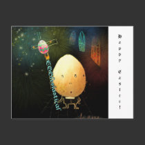 Postcard Easter Egglesiastical