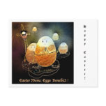 Postcard Easter Eggs Benedict