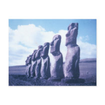 Postcard-Easter Island, Chile