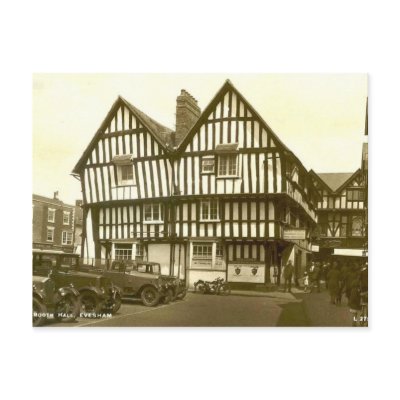 Postcard, Evesham, Worcestershire, 1937 by gregoryolney2