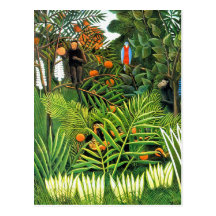 Postcard: "Exotic Landscape"/"Paysage Exotique"