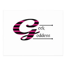Postcard ~ Geek Goddess