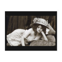Postcard - Girl With Beautiful Eyes