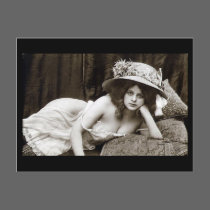 Postcard - Girl With Beautiful Eyes