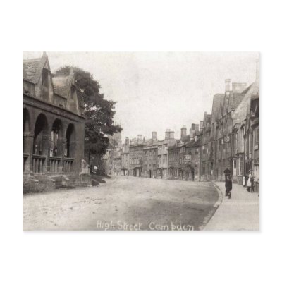 Postcard, High Street, Chipping Campden,  c 1920 by gregoryolney2
