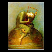 Postcard: Hope - by George Watts postcards