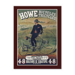 Postcard: Howe Bicycles & Tricycles