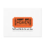 Postcard HZ admit one ticket