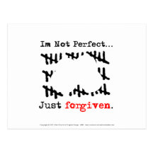 Postcard HZ Im Not Perfect